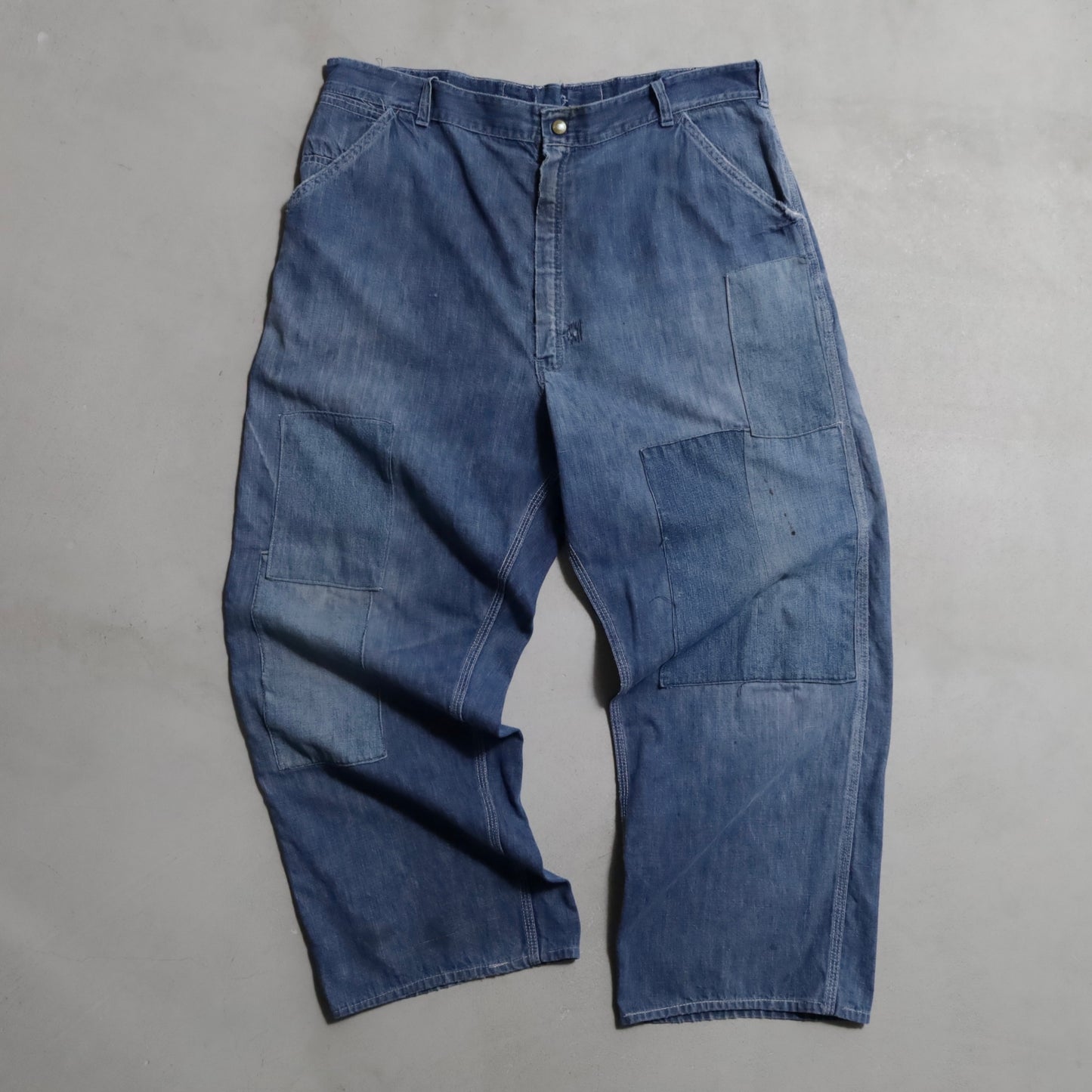 HERCULES DENIM PAINTER PANTS (GOOD USED CONDITION)