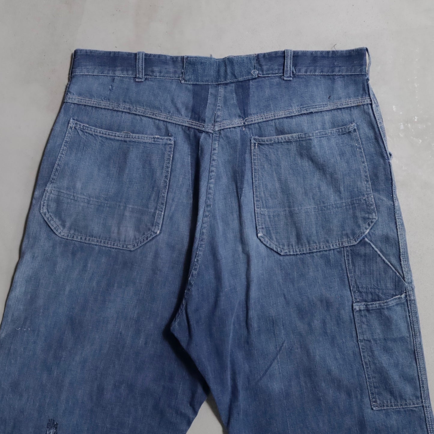 HERCULES DENIM PAINTER PANTS (GOOD USED CONDITION)
