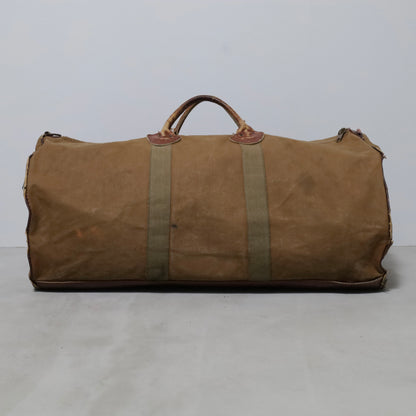 L.L.BEAN BROWN DUFFLE BAG (GOOD USED CONDITION)