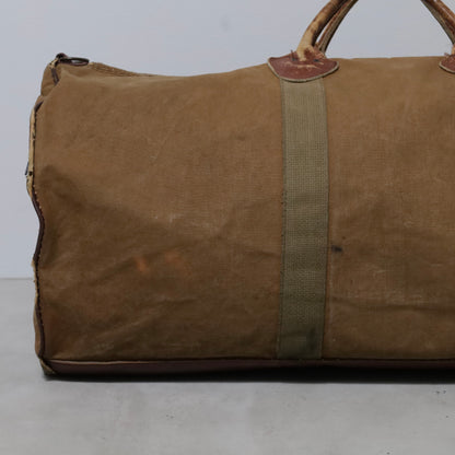 L.L.BEAN BROWN DUFFLE BAG (GOOD USED CONDITION)