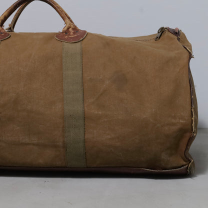 L.L.BEAN BROWN DUFFLE BAG (GOOD USED CONDITION)