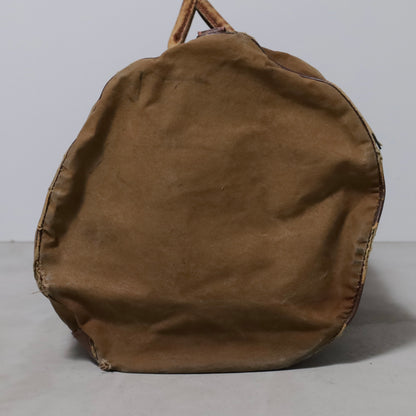 L.L.BEAN BROWN DUFFLE BAG (GOOD USED CONDITION)