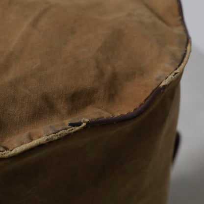 L.L.BEAN BROWN DUFFLE BAG (GOOD USED CONDITION)