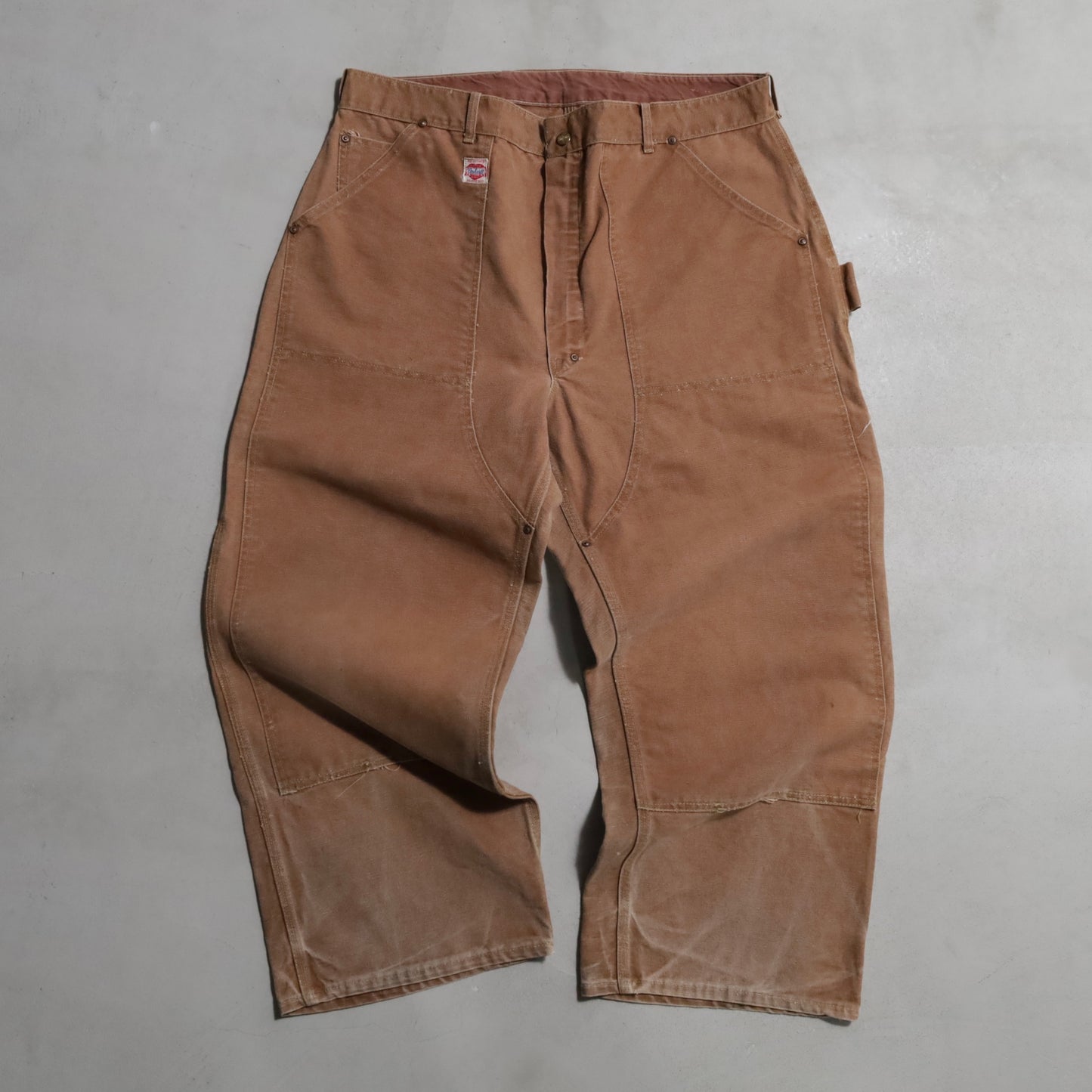 CARHARTT DOUBLE KNEE BROWN DUCK PAINTER PANTS (SPECIAL/GOOD CONDITION)