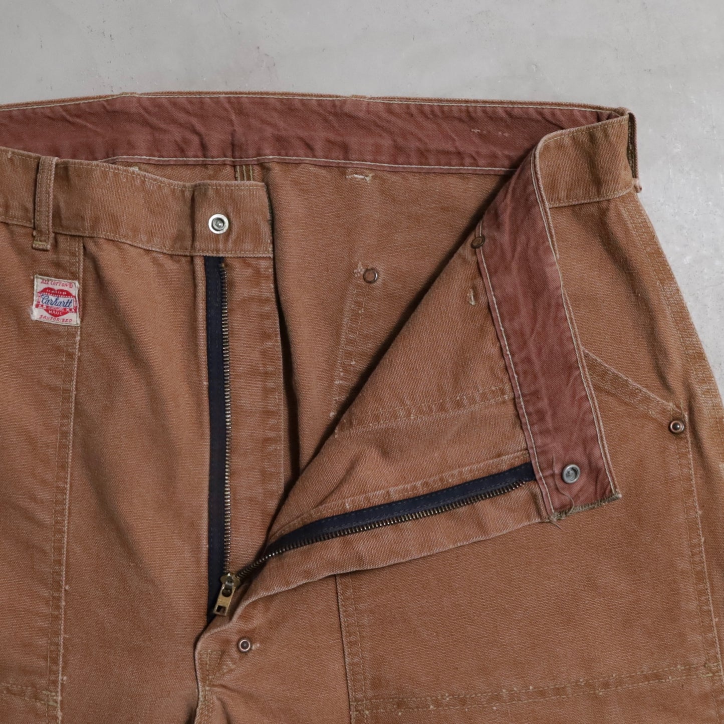 CARHARTT DOUBLE KNEE BROWN DUCK PAINTER PANTS (SPECIAL/GOOD CONDITION)