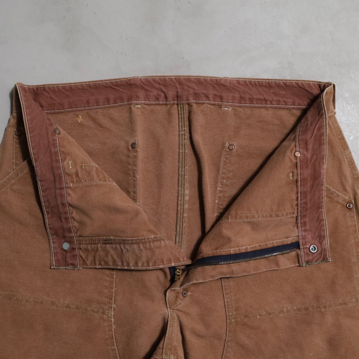 CARHARTT DOUBLE KNEE BROWN DUCK PAINTER PANTS (SPECIAL/GOOD CONDITION)