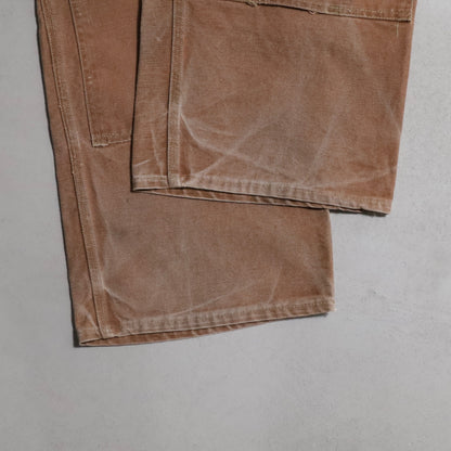 CARHARTT DOUBLE KNEE BROWN DUCK PAINTER PANTS (SPECIAL/GOOD CONDITION)
