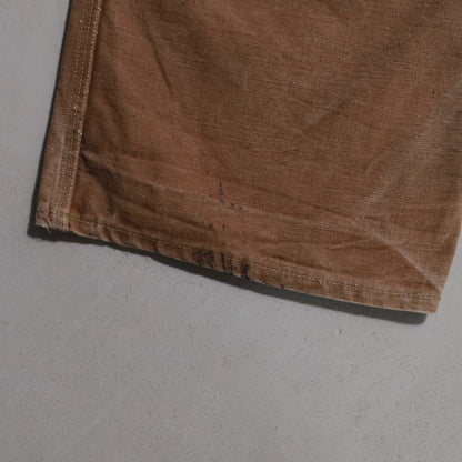 CARHARTT DOUBLE KNEE BROWN DUCK PAINTER PANTS (SPECIAL/GOOD CONDITION)