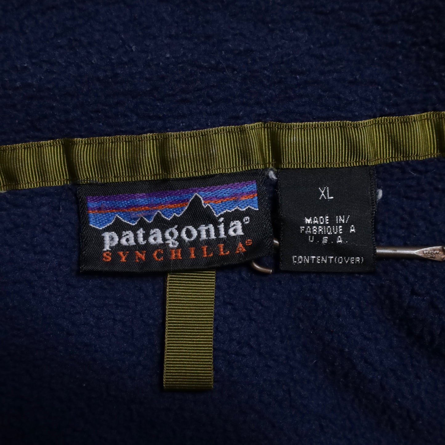 PATAGONIA SNAP-T FLEECE JACKET (XLARGE/GOOD CONDITION)