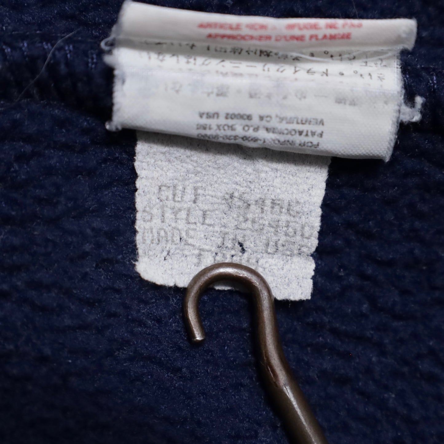 PATAGONIA SNAP-T FLEECE JACKET (XLARGE/GOOD CONDITION)