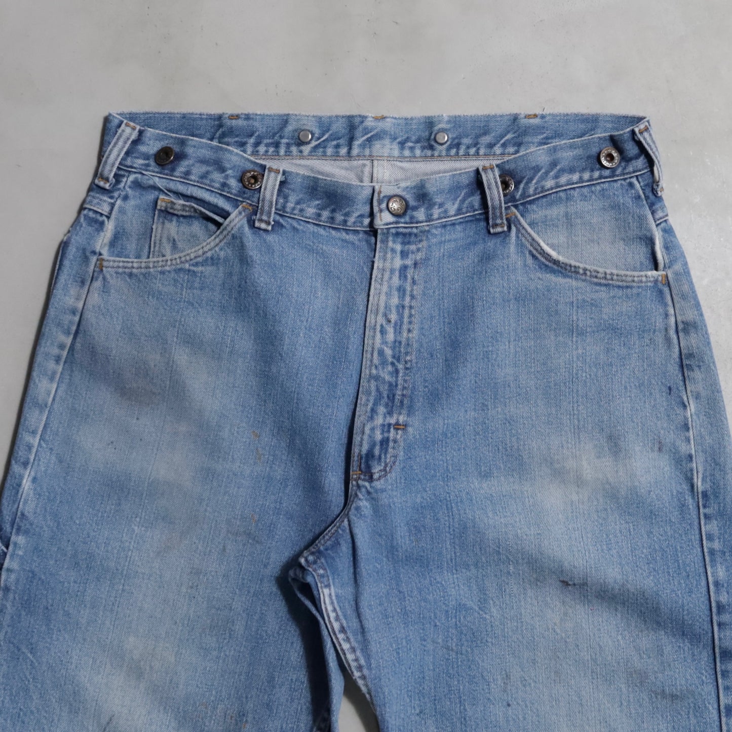 BIG MAC DENIM PAINTER PANTS (GOOD USED CONDITION)