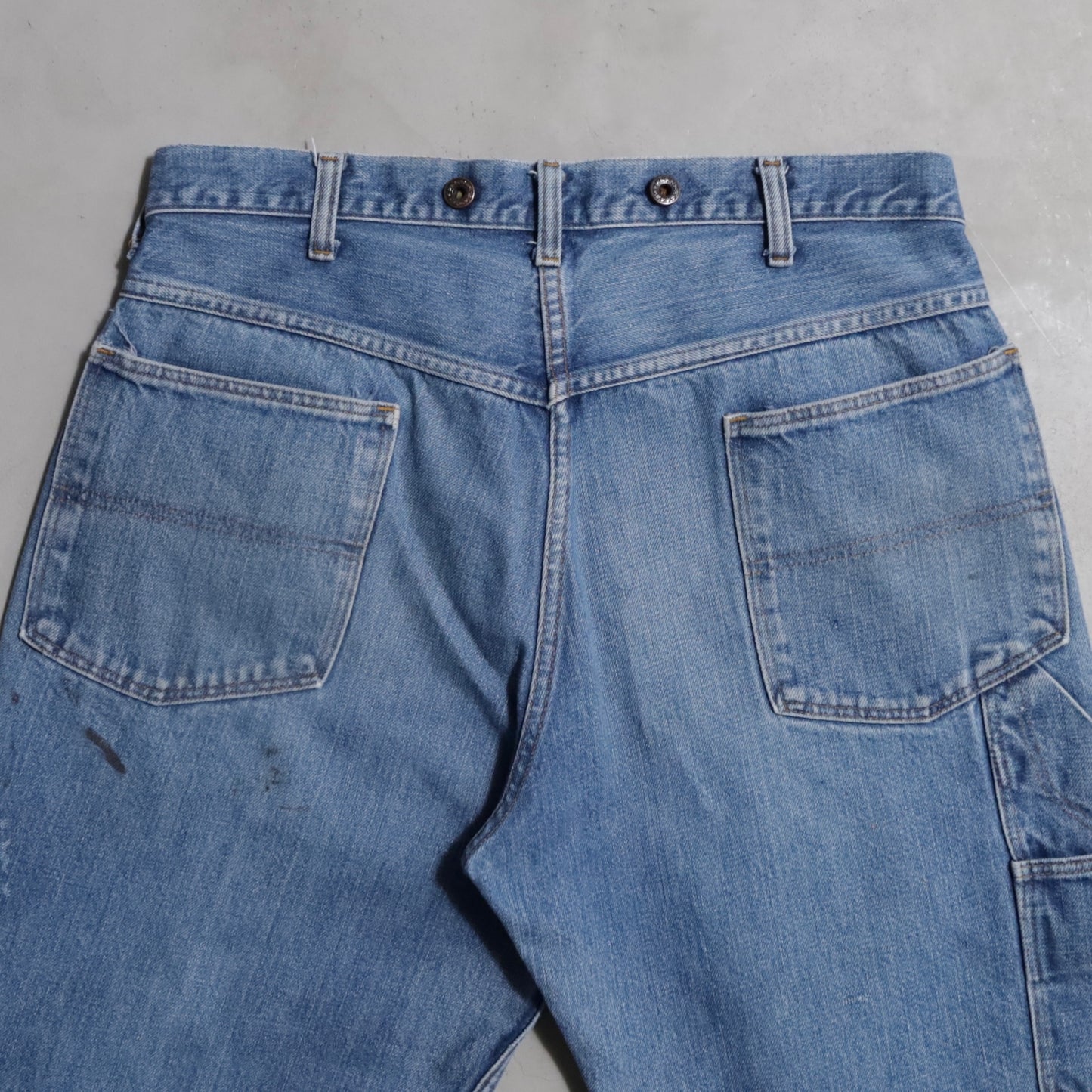 BIG MAC DENIM PAINTER PANTS (GOOD USED CONDITION)