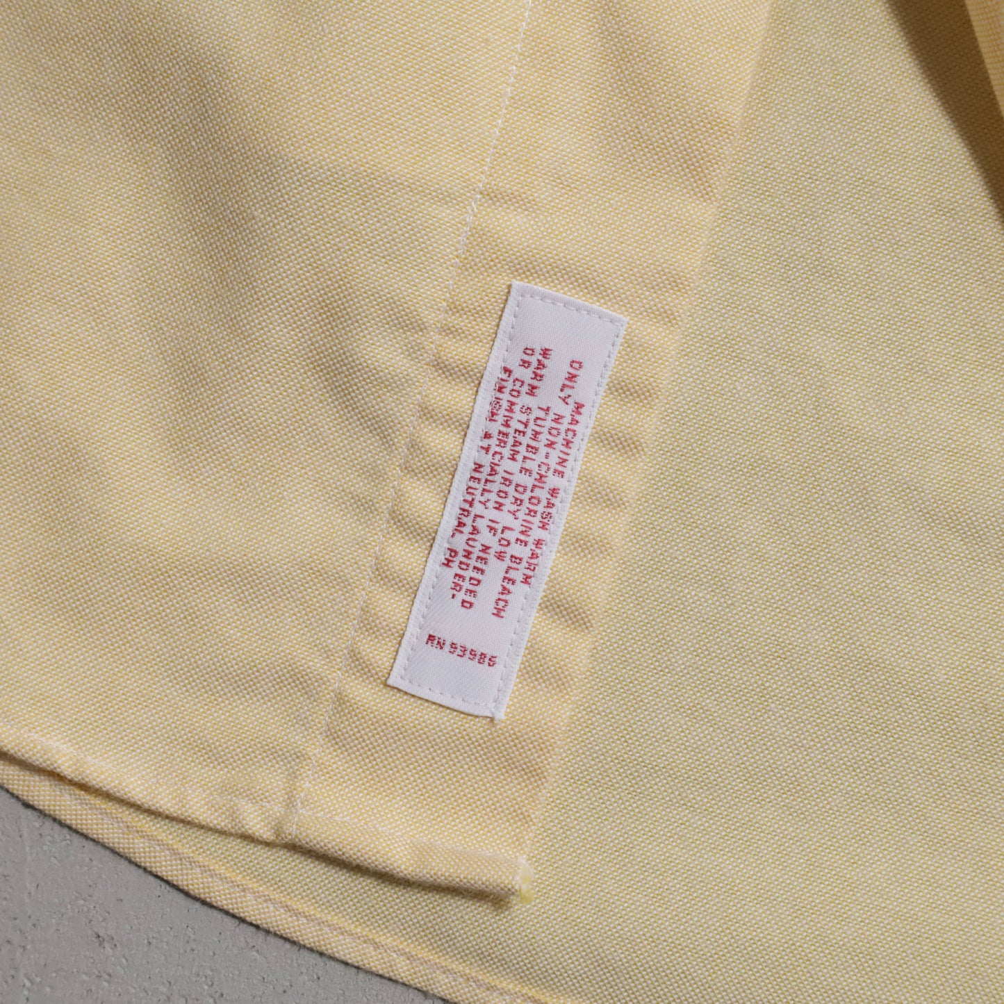 BROOKS BROTHERS OXFORD B.D. SHIRT (15 1/2-33/GOOD CONDITION)