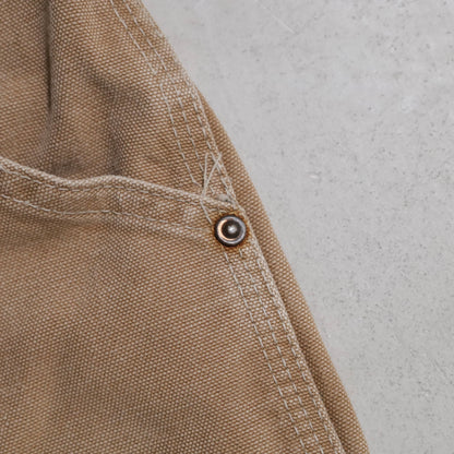 CARHARTT DOUBLE KNEE BROWN DUCK PAINTER PANTS (GOOD CONDITION)
