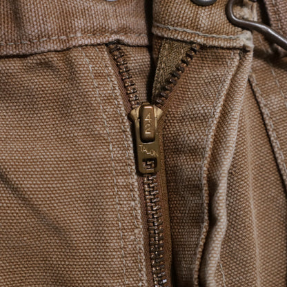 CARHARTT DOUBLE KNEE BROWN DUCK PAINTER PANTS (GOOD CONDITION)