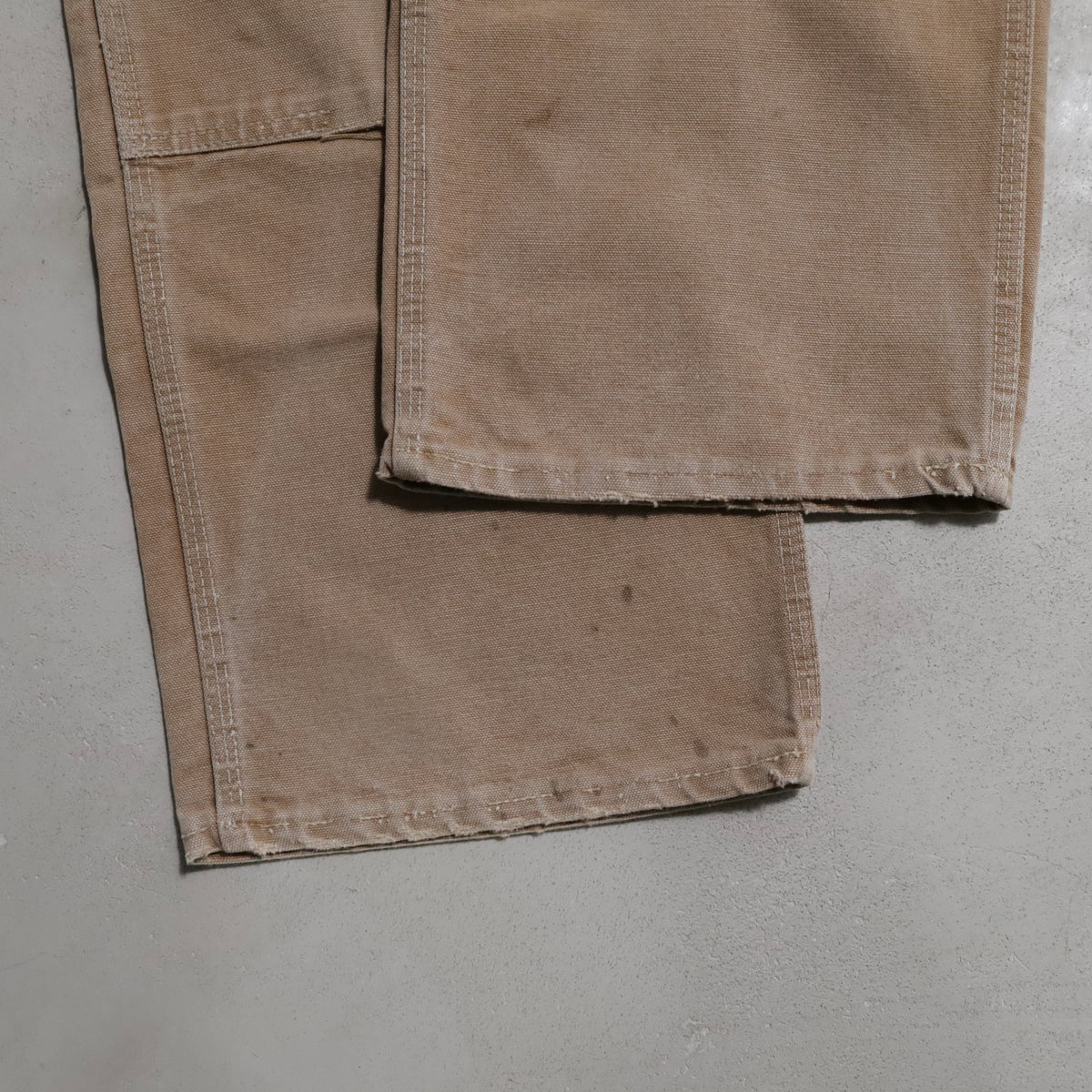 CARHARTT DOUBLE KNEE BROWN DUCK PAINTER PANTS (GOOD CONDITION)