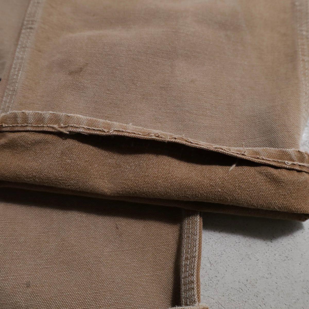 CARHARTT DOUBLE KNEE BROWN DUCK PAINTER PANTS (GOOD CONDITION)