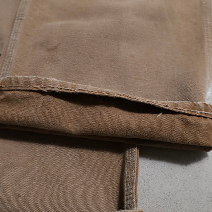 CARHARTT DOUBLE KNEE BROWN DUCK PAINTER PANTS (GOOD CONDITION)