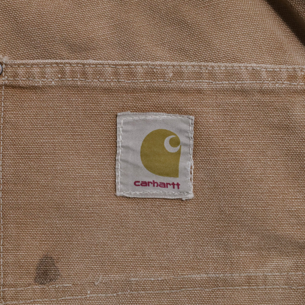 CARHARTT DOUBLE KNEE BROWN DUCK PAINTER PANTS (GOOD CONDITION)