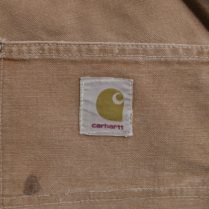 CARHARTT DOUBLE KNEE BROWN DUCK PAINTER PANTS (GOOD CONDITION)