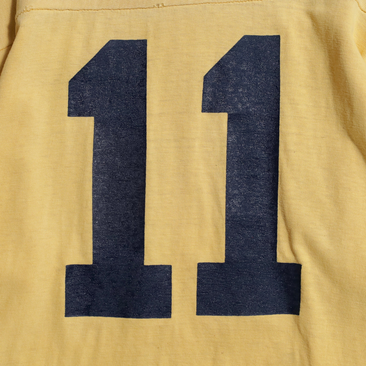CHAMPION "WEST VIRGINIA" FOOTBALL T-SHIRT (XLARGE/GOOD USED CONDITION)