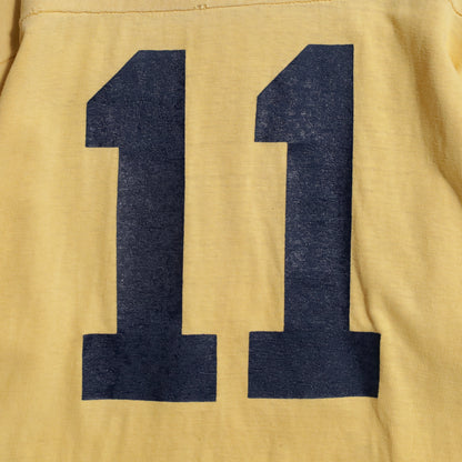 CHAMPION "WEST VIRGINIA" FOOTBALL T-SHIRT (XLARGE/GOOD USED CONDITION)