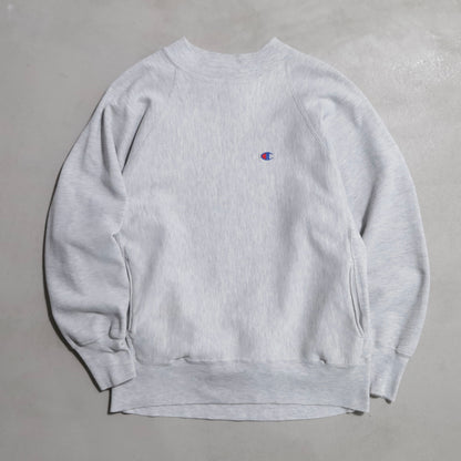CHAMPION MOCK-NECK REVERSE WEAVE SWEAT SHIRT (LARGE/GOOD CONDITION)