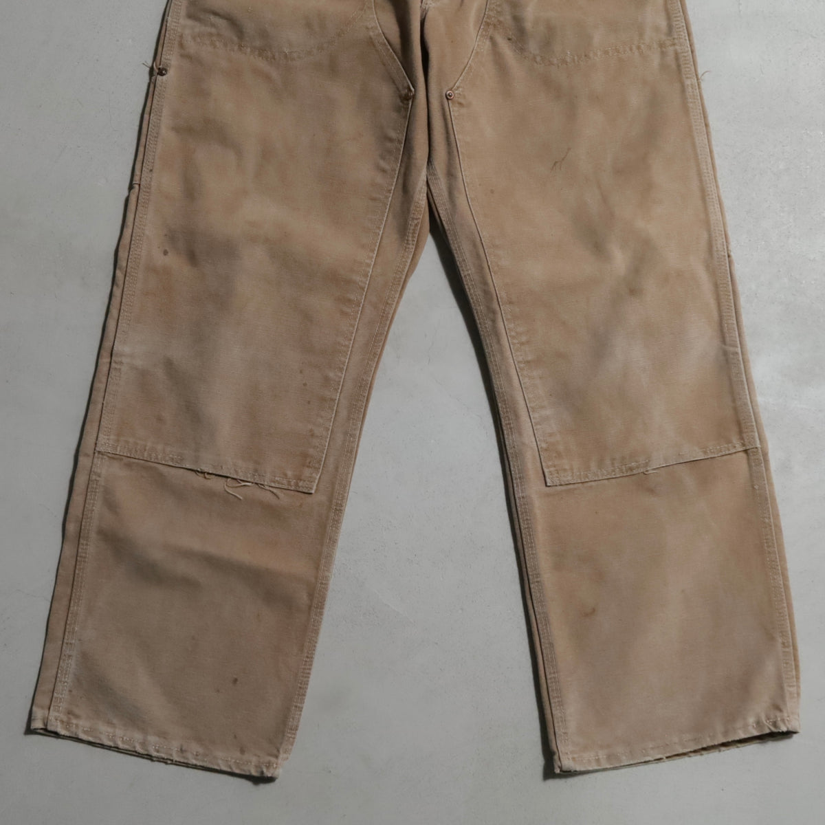 CARHARTT DOUBLE KNEE BROWN DUCK PAINTER PANTS (GOOD CONDITION)