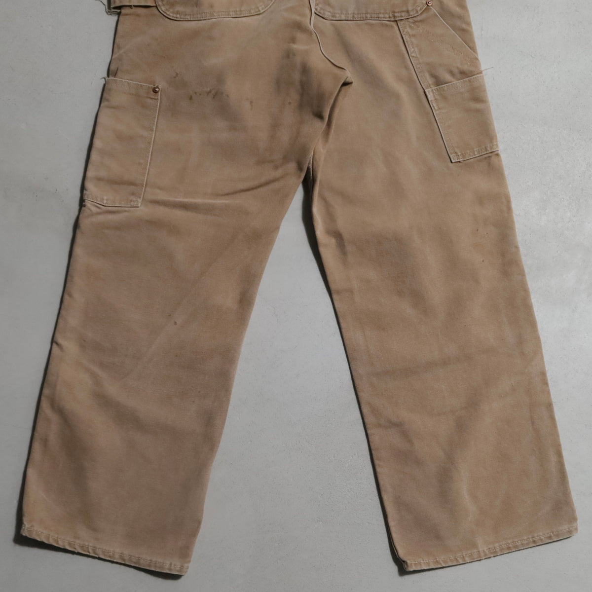 CARHARTT DOUBLE KNEE BROWN DUCK PAINTER PANTS (GOOD CONDITION)