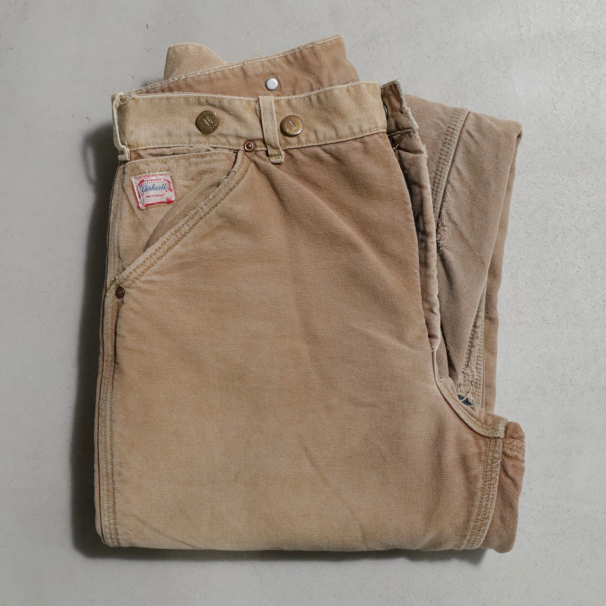 CARHARTT BROWN DUCK PAINTER PANTS (GOOD CONDITION)