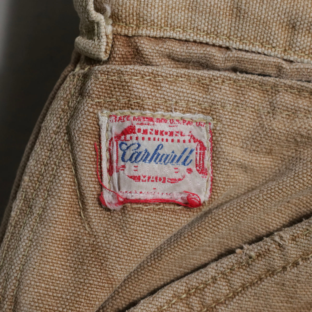 CARHARTT BROWN DUCK PAINTER PANTS (GOOD CONDITION)