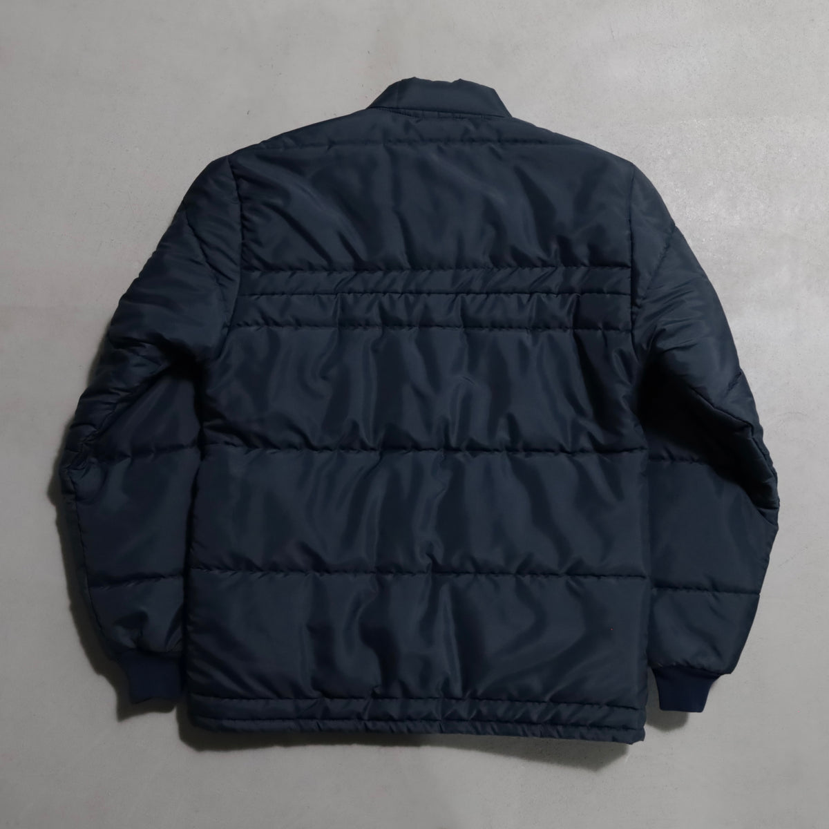 CHAMPION SPARK PLUGS RACING PUFF JACKET (MEDIUM/GOOD CONDITION)