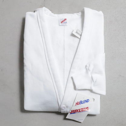 DEAD STOCK JERZEES SWEAT CARDIGAN (ONE SIZE/WHITE)