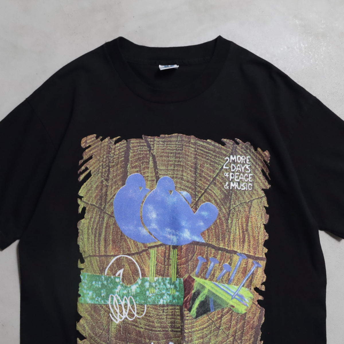 WOODSTOCK '94 MUSIC T-SHIRT (25TH ANNIVERSARY/XLARGE/VERY GOOD CONDITION)