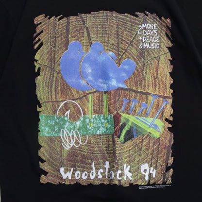 WOODSTOCK '94 MUSIC T-SHIRT (25TH ANNIVERSARY/XLARGE/VERY GOOD CONDITION)