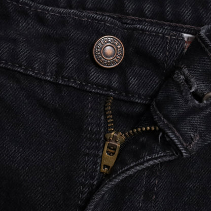 LEVI'S 505 BLACK DENIM PANTS (W36L30/GOOD CONDITION)