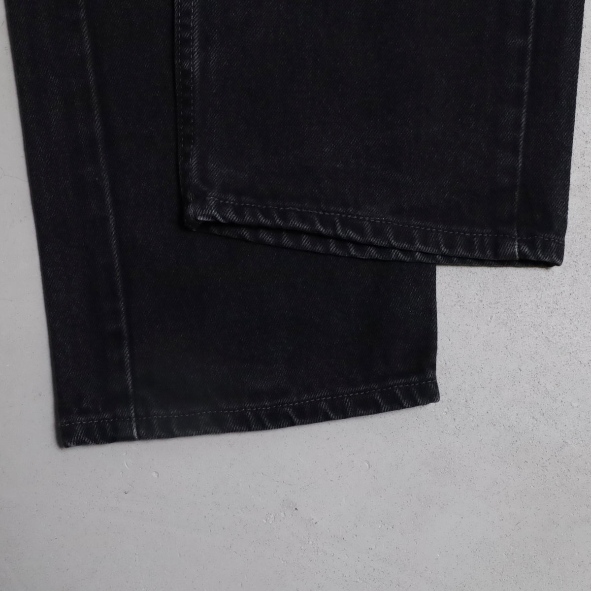 LEVI'S 505 BLACK DENIM PANTS (W36L30/GOOD CONDITION)