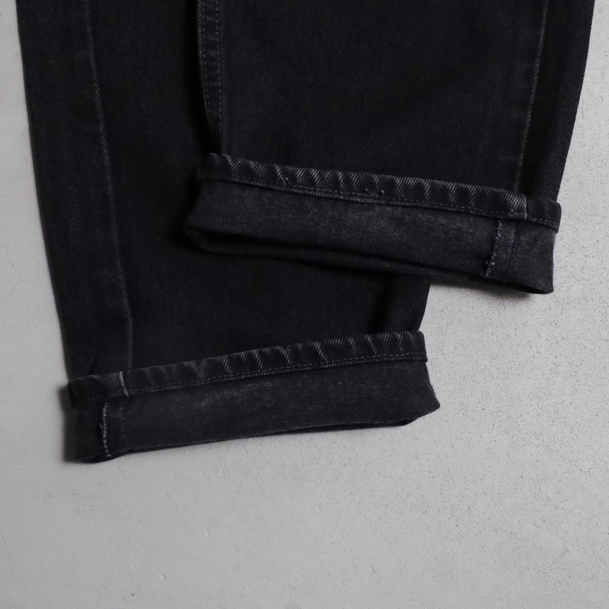 LEVI'S 505 BLACK DENIM PANTS (W36L30/GOOD CONDITION)