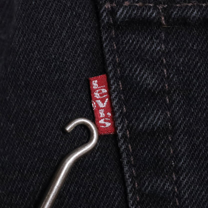 LEVI'S 505 BLACK DENIM PANTS (W36L30/GOOD CONDITION)
