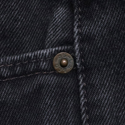 LEVI'S 505 BLACK DENIM PANTS (W36L30/GOOD CONDITION)