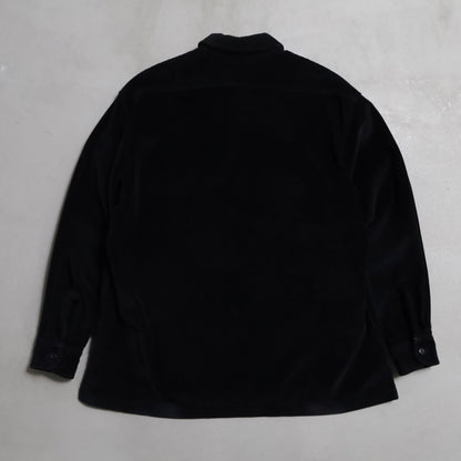 POLO SPORT H/Z PULLOVER BLACK CORDUROY JACKET (XLARGE/MINT CONDITION)