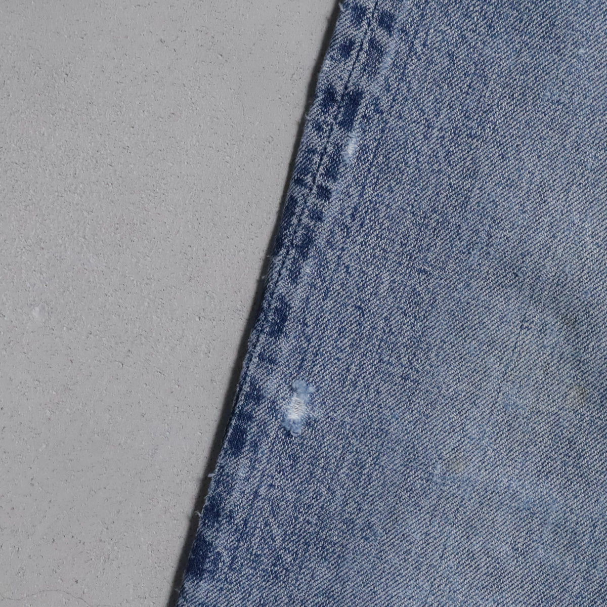 LEVI'S 501 BIGE DENIM PANTS (EARLY MODEL/GOOD FADE/USED CONDITION)
