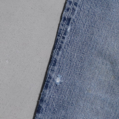 LEVI'S 501 BIGE DENIM PANTS (EARLY MODEL/GOOD FADE/USED CONDITION)