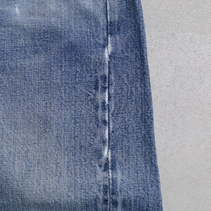 LEVI'S 501 BIGE DENIM PANTS (GOOD FADE/USED CONDITION)