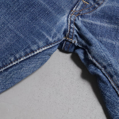 LEVI'S 501 BIGE DENIM PANTS (GOOD FADE/USED CONDITION)