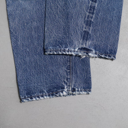 LEVI'S 501 BIGE DENIM PANTS (GOOD FADE/USED CONDITION)