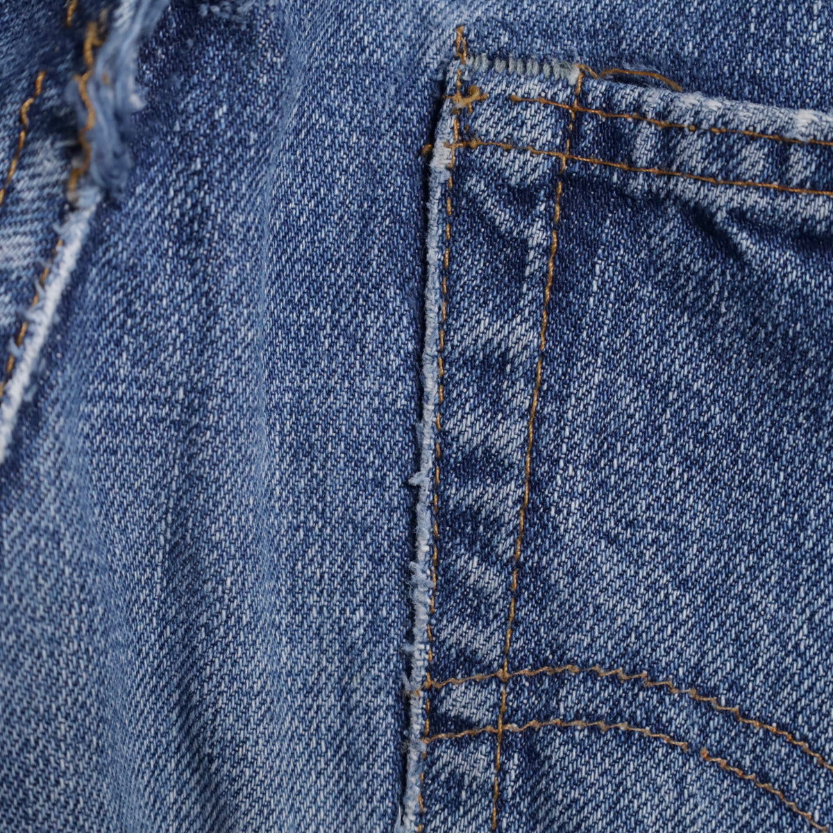 LEVI'S 501 BIGE DENIM PANTS (GOOD FADE/USED CONDITION)