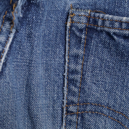 LEVI'S 501 BIGE DENIM PANTS (GOOD FADE/USED CONDITION)