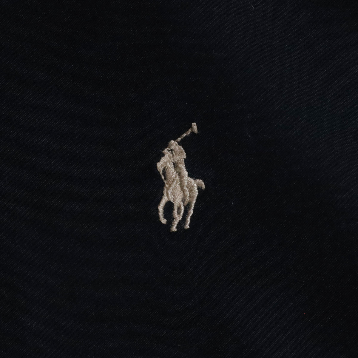 POLO BY RALPH LAUREN BLACK DRIZZLER JACKET (WITH CHINSTRAP/LAGRE/VERY GOOD CONDITION)