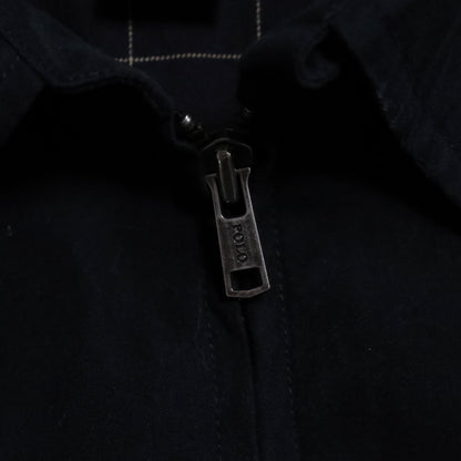 POLO BY RALPH LAUREN BLACK DRIZZLER JACKET (WITH CHINSTRAP/LAGRE/VERY GOOD CONDITION)